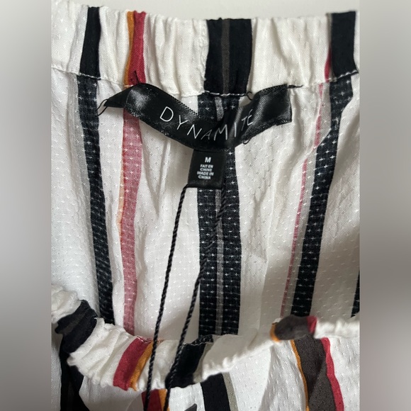 🌸 Dynamite Strapless Striped Jumpsuit - Picture 3 of 3